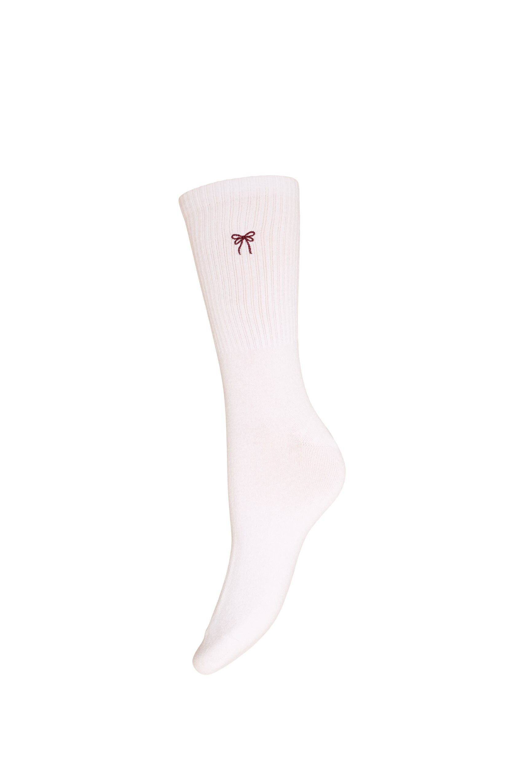 ZizziSocken aus Baumwolle mit Muster, Wei&szlig;, Packshot image number 0