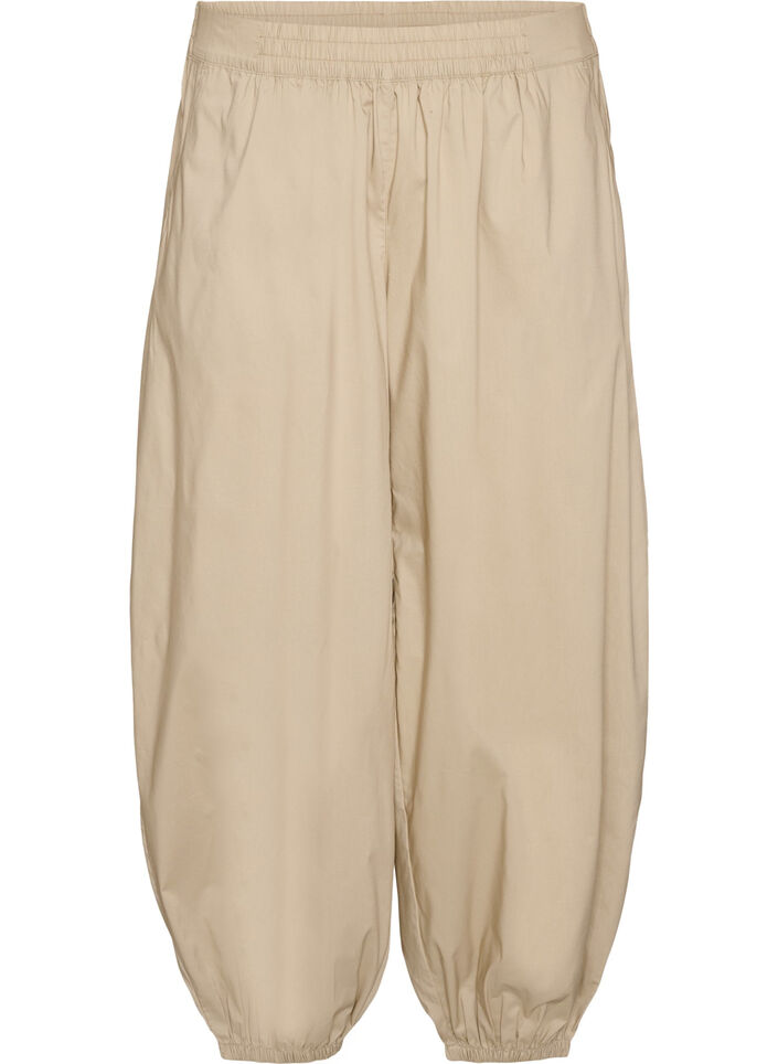 Ballonhose mit Taschen und elastischem Bund, , Packshot image number 0