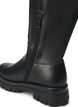Stiefel mit langem Schaft, Schwarz, Packshot image number 4