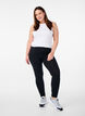 Basic Leggings mit extra L&auml;nge, Schwarz, Model image number 1