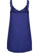 Nachthemd mit Spitzensaum, Blau, Packshot image number 1