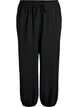 Hoch taillierte Ballonhose, Schwarz, Packshot image number 0
