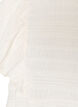 Bluse mit gesmokter Textur und R&uuml;schen&auml;rmeln, Vanille, Packshot image number 2