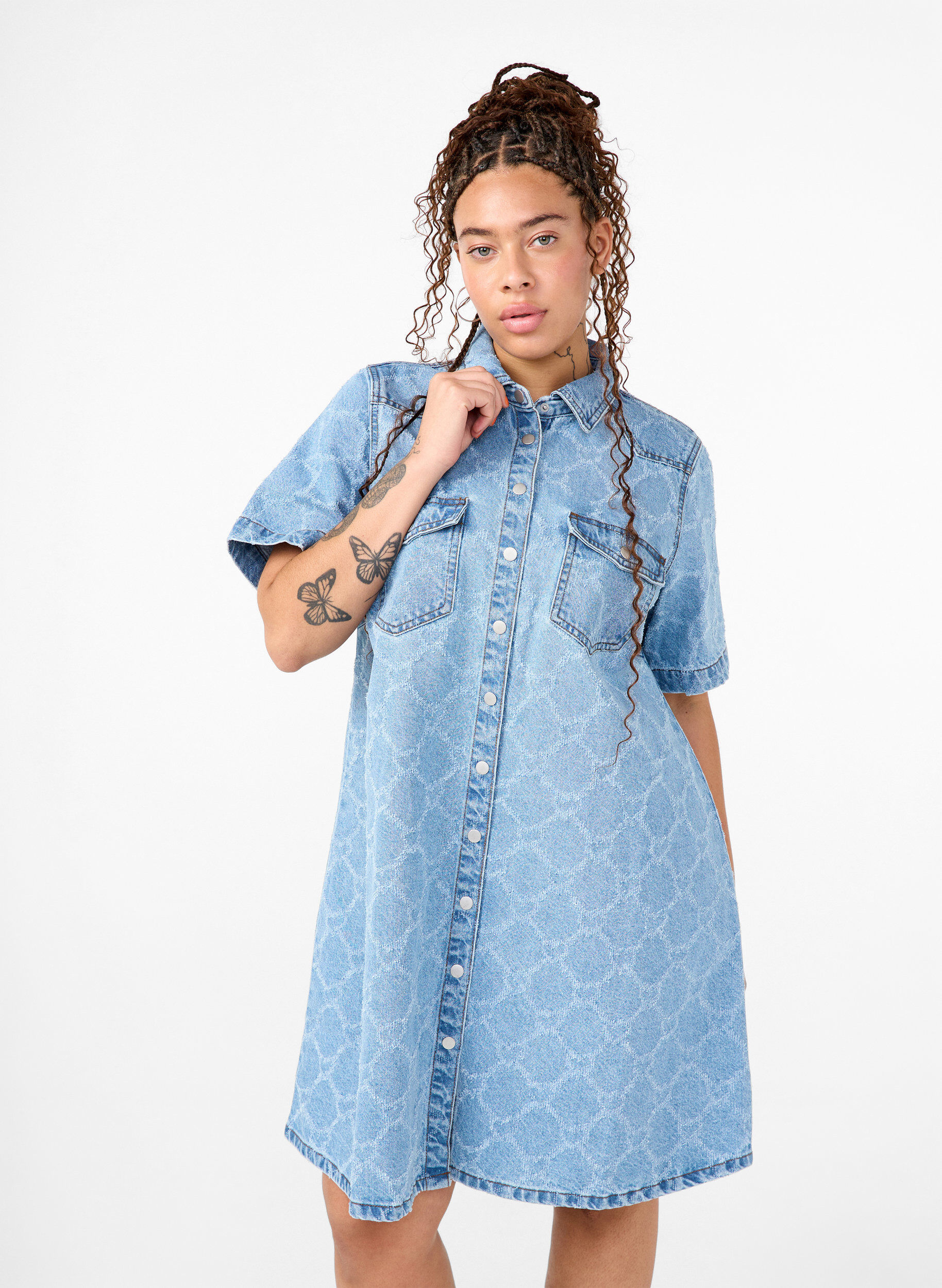 Zizzi kleid blau
