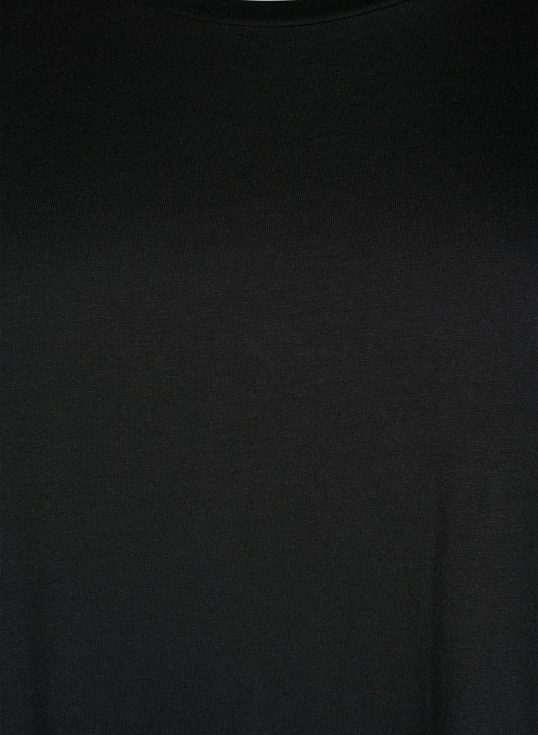 Zizzi2er-Pack kurz&auml;rmlige T-Shirts, Schwarz, Packshot image number 2