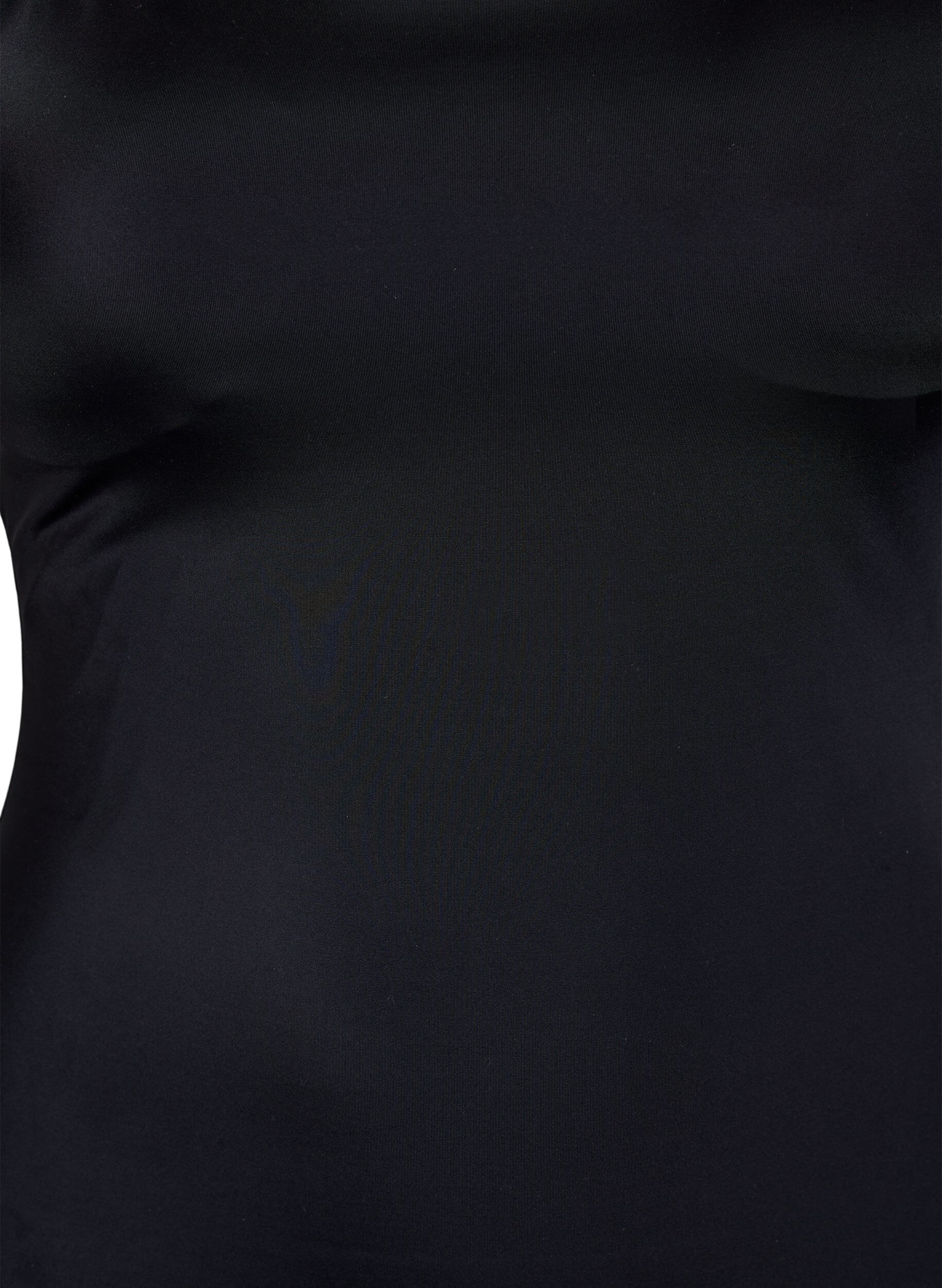 ZizziBadeanzug mit gekreuzten Tr&auml;gern, Schwarz, Packshot image number 2