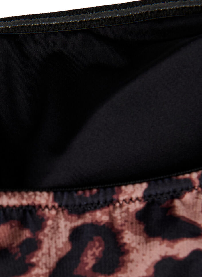 Gebl&uuml;mtes Bandeau-Bikinioberteil, Beige, Packshot image number 3