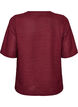 Bluse mit Struktur und Glitzer, Rot, Packshot image number 1