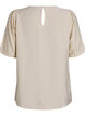 Bluse aus Viskose mit halben Ärmeln, Beige, Packshot image number 1