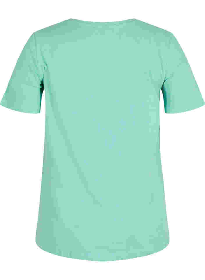 Basic T-Shirt, Dusty Jade Green, Packshot image number 1