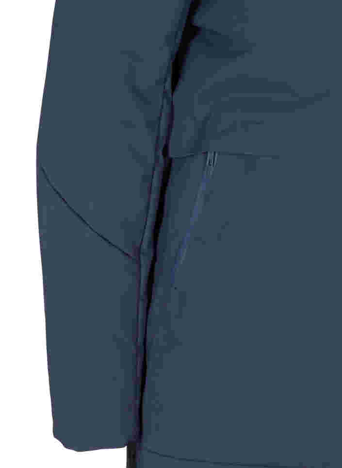 Winterjacke mit justierbarer Taille, Navy Blazer, Packshot image number 3
