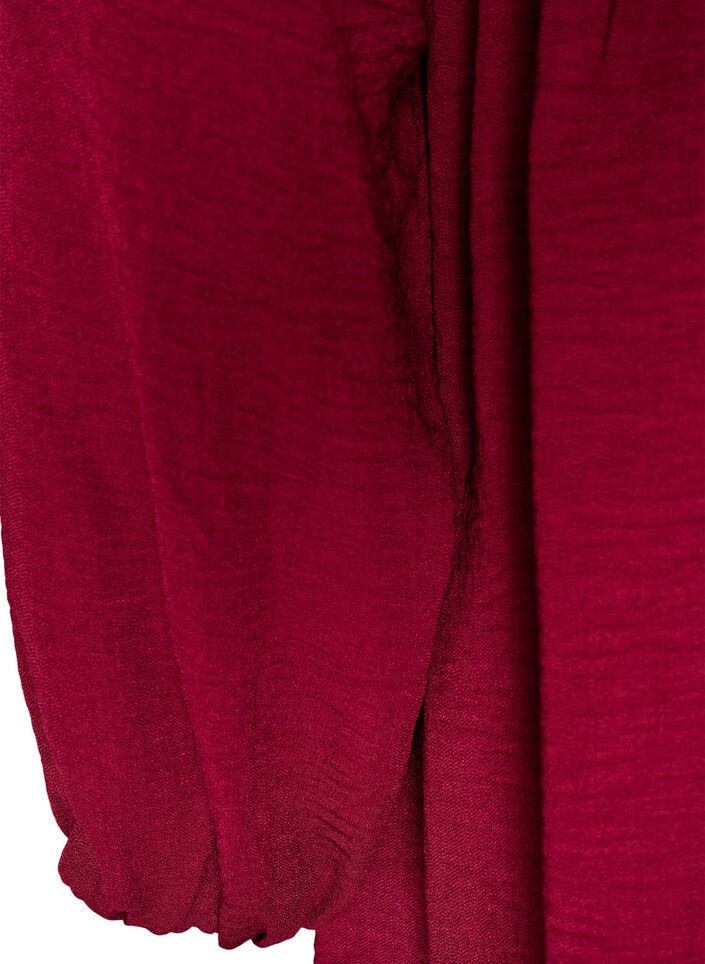 A-Linien-Kleid mit Empire-Linie, Rot, Packshot image number 3