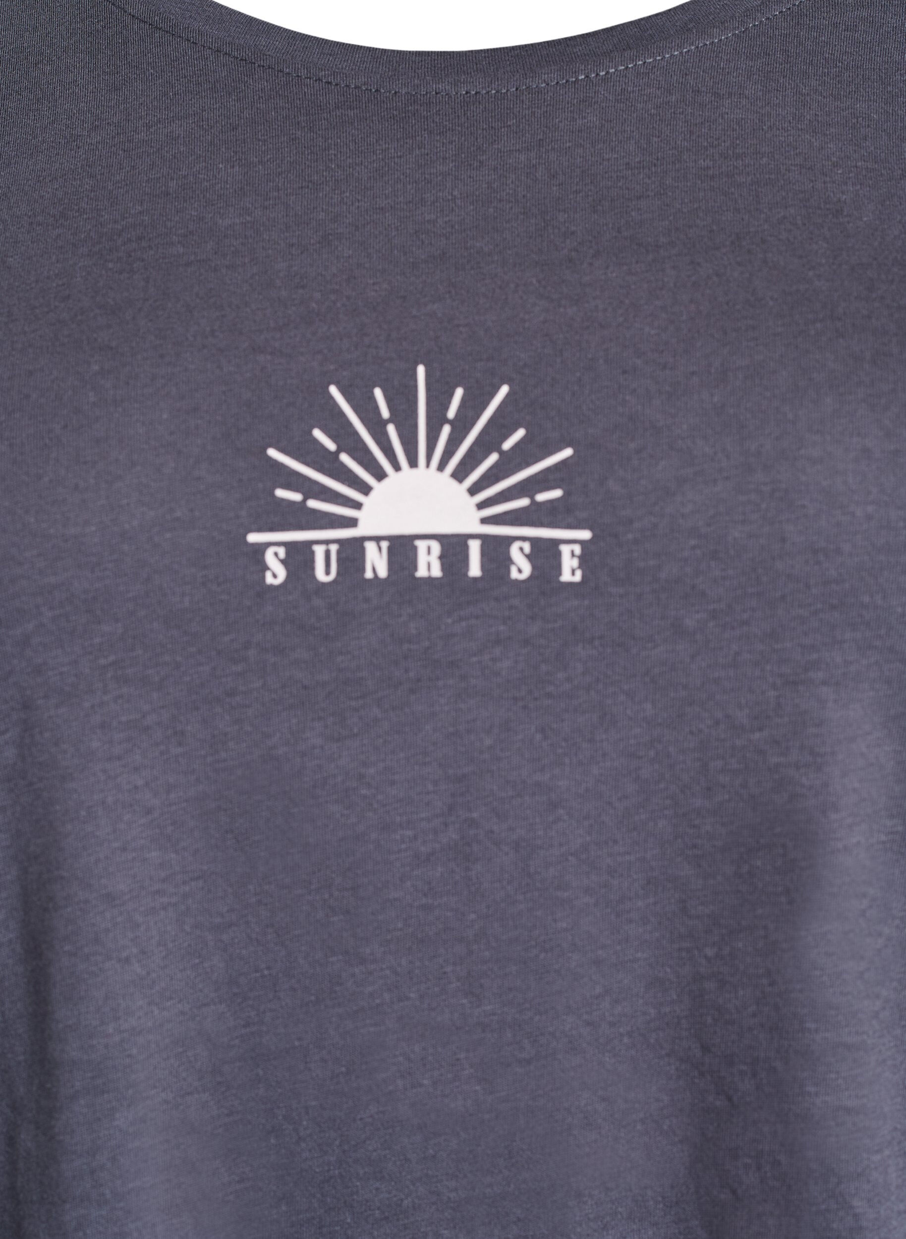 ZizziFLASH - T-Shirt mit Print, Grau, Packshot image number 2