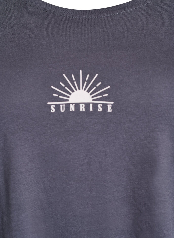 FLASH - T-Shirt mit Print, Grau, Packshot image number 2