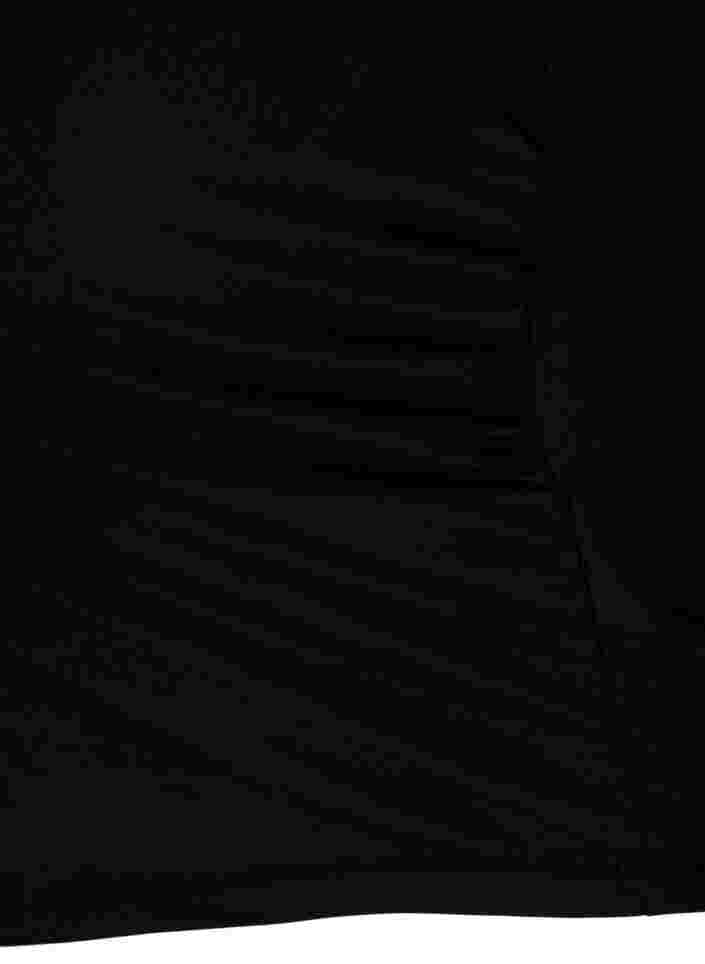 Basic Umstandsbluse mit langen Ärmeln, Black, Packshot image number 3