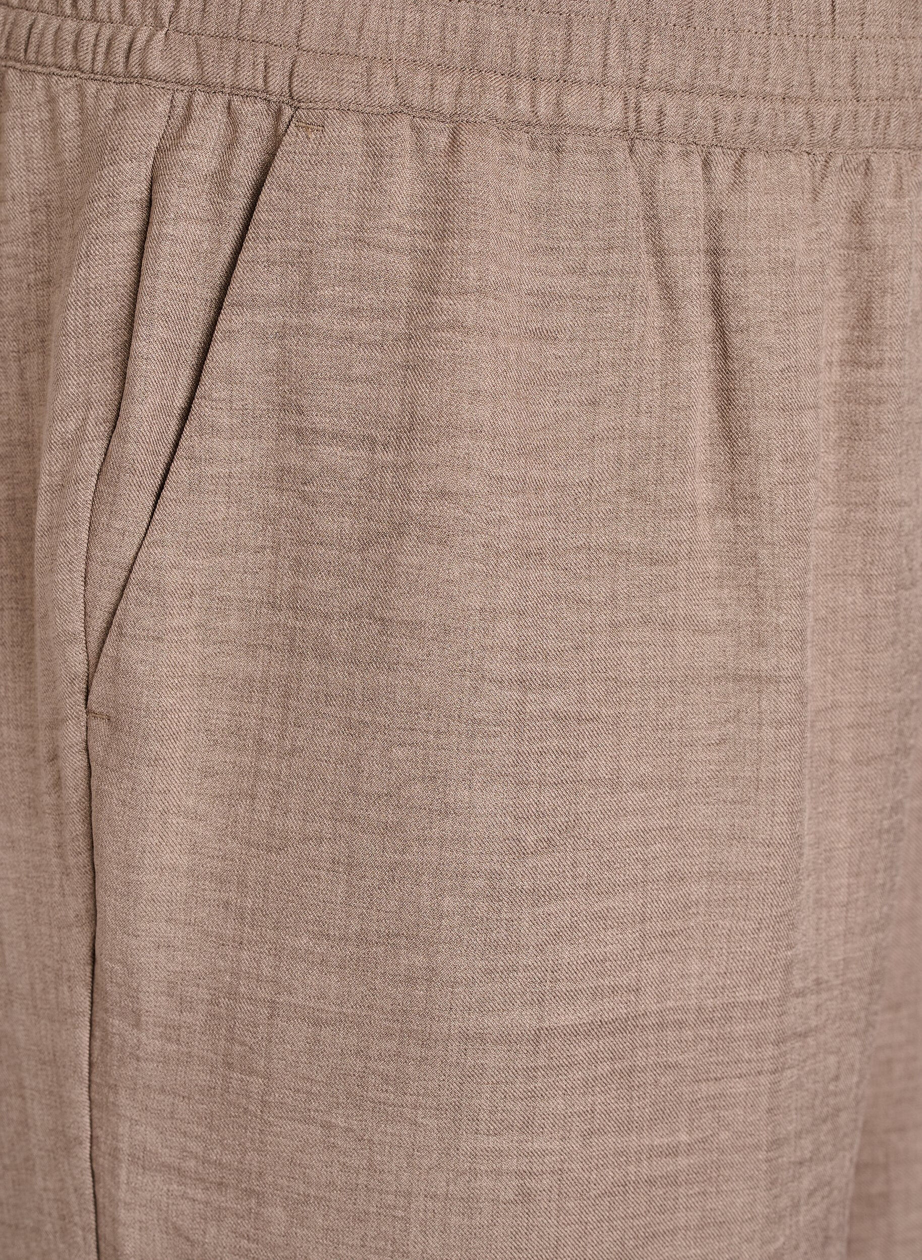 ZizziShorts mit Taschen und hoher Taille, Braun, Packshot image number 2