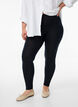 Basic Leggings aus Viskose, Schwarz, Model image number 0
