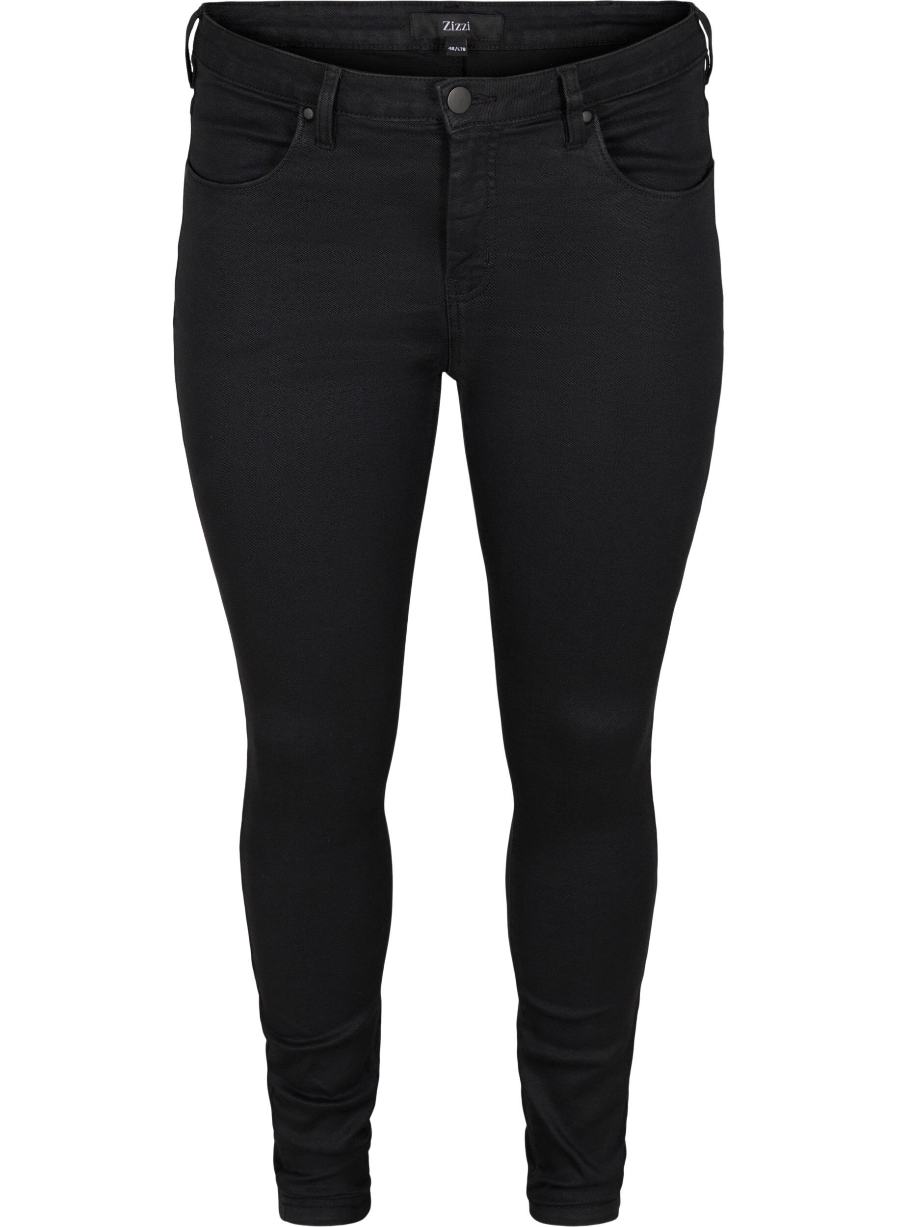 Extra schmale Amy Jeans mit hoher Taille
