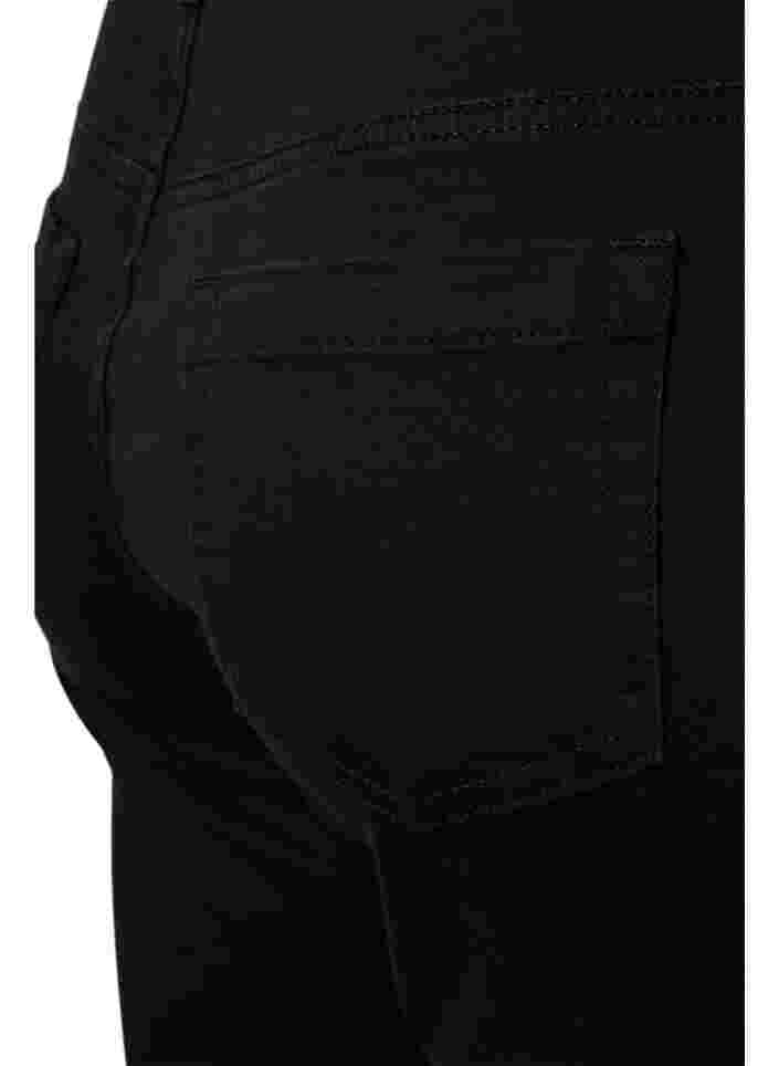 Ellen Bootcut-Jeans mit hoher Taille, Black, Packshot image number 3