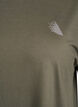 Einfarbiges Trainings-T-Shirt, Gr&uuml;n, Packshot image number 2