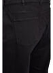 Weite Jeans mit verk&uuml;rzter L&auml;nge, Schwarz, Packshot image number 3