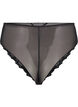 Mesh-Brazilian-Slip mit Stickerei, Black, Packshot image number 1