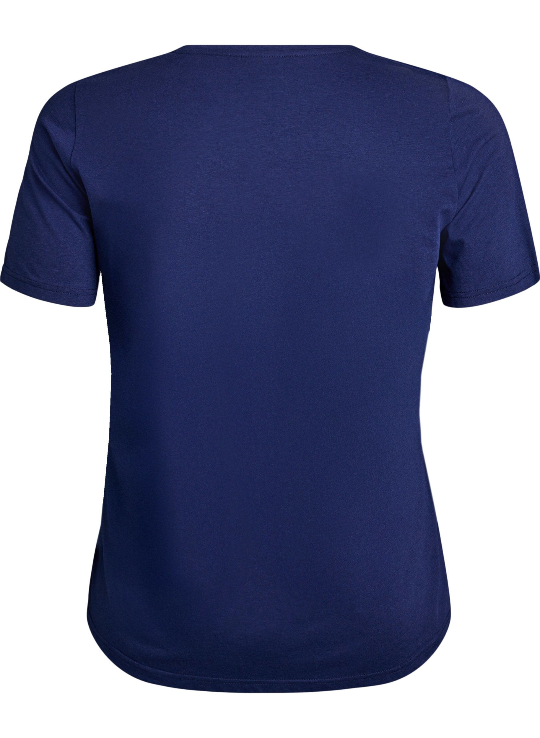 ZizziT-Shirt mit Print, Blau, Packshot image number 1