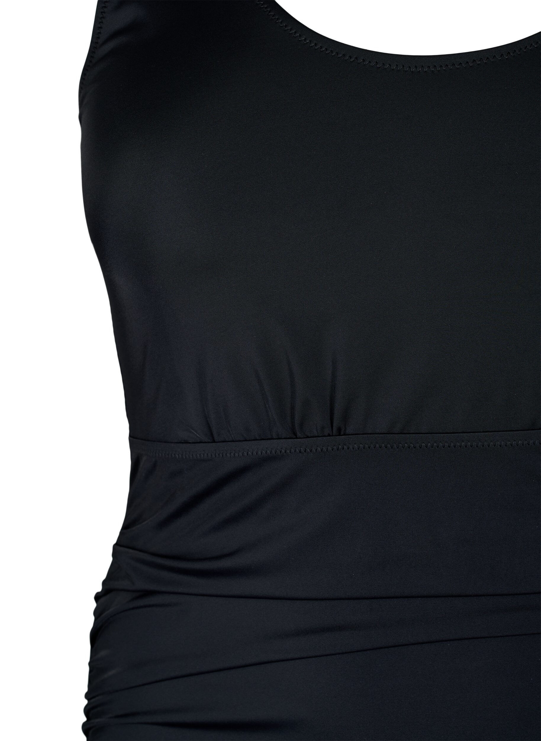 ZizziBadeanzug mit Bein, Schwarz, Packshot image number 2