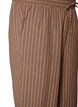 Lockere Hose mit hohem Bund und Taschen, Braun, Packshot image number 2