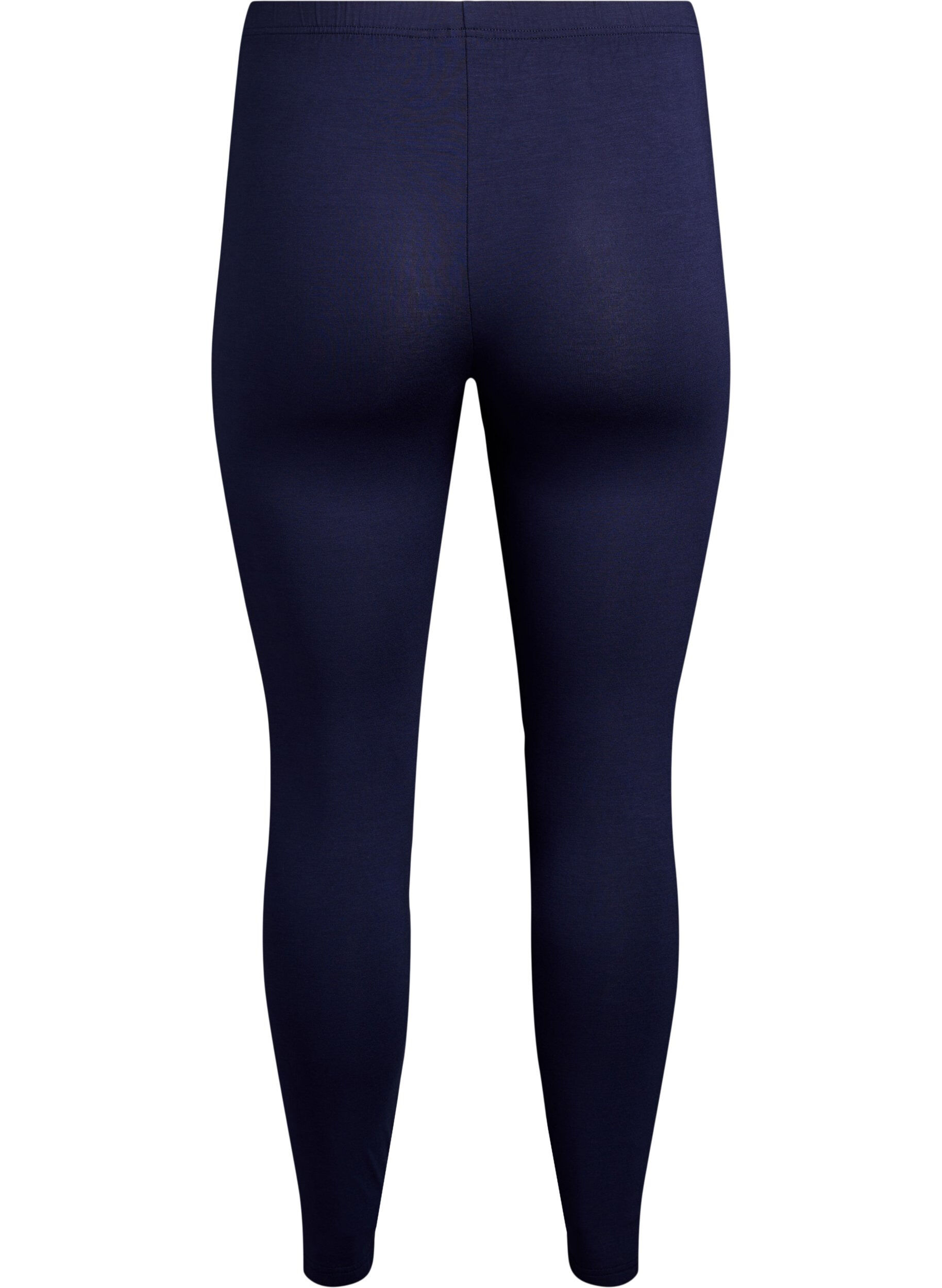 ZizziBasic-Leggings mit extra L&auml;nge, Blau, Packshot image number 1