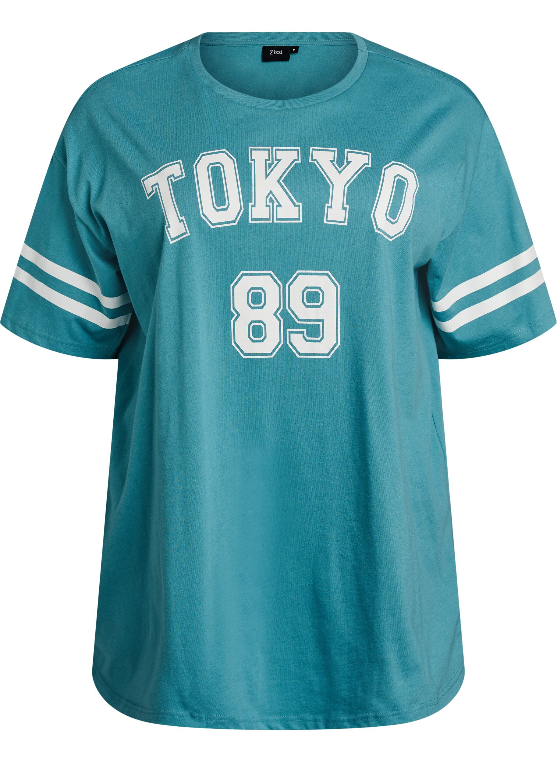 Sportliches Oversize-College-T-Shirt