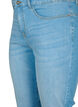  Amy Capri-Hosen mit hoher Taille und Stickerei, Light blue denim, Packshot image number 2