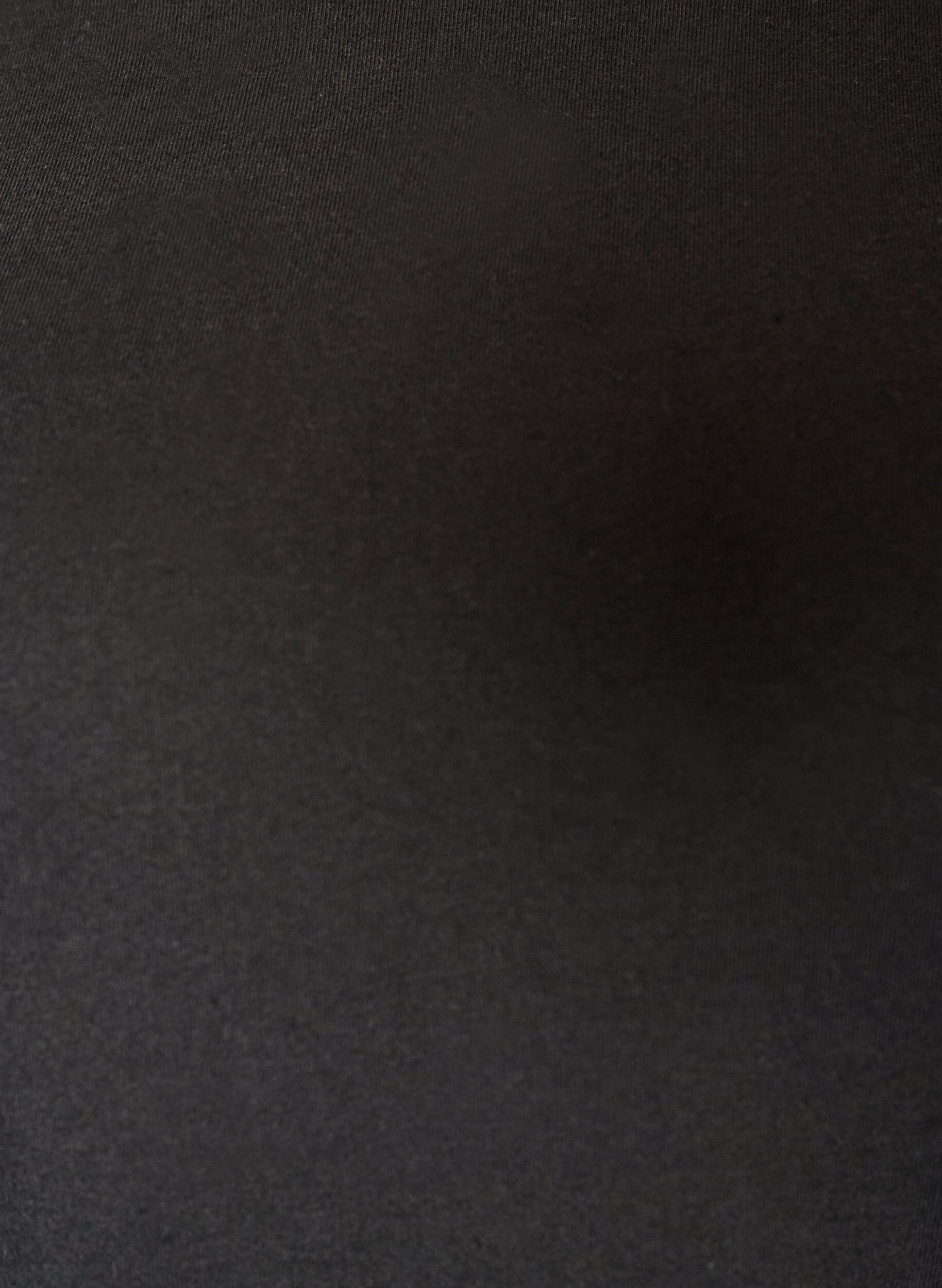 ZizziBaumwollkleid mit Broderie-Anglaise-&Auml;rmeln und Bindeg&uuml;rtel, Schwarz, Packshot image number 2