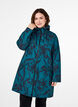 Regenjacke mit Druck, Deep Teal Black, Model image number 0