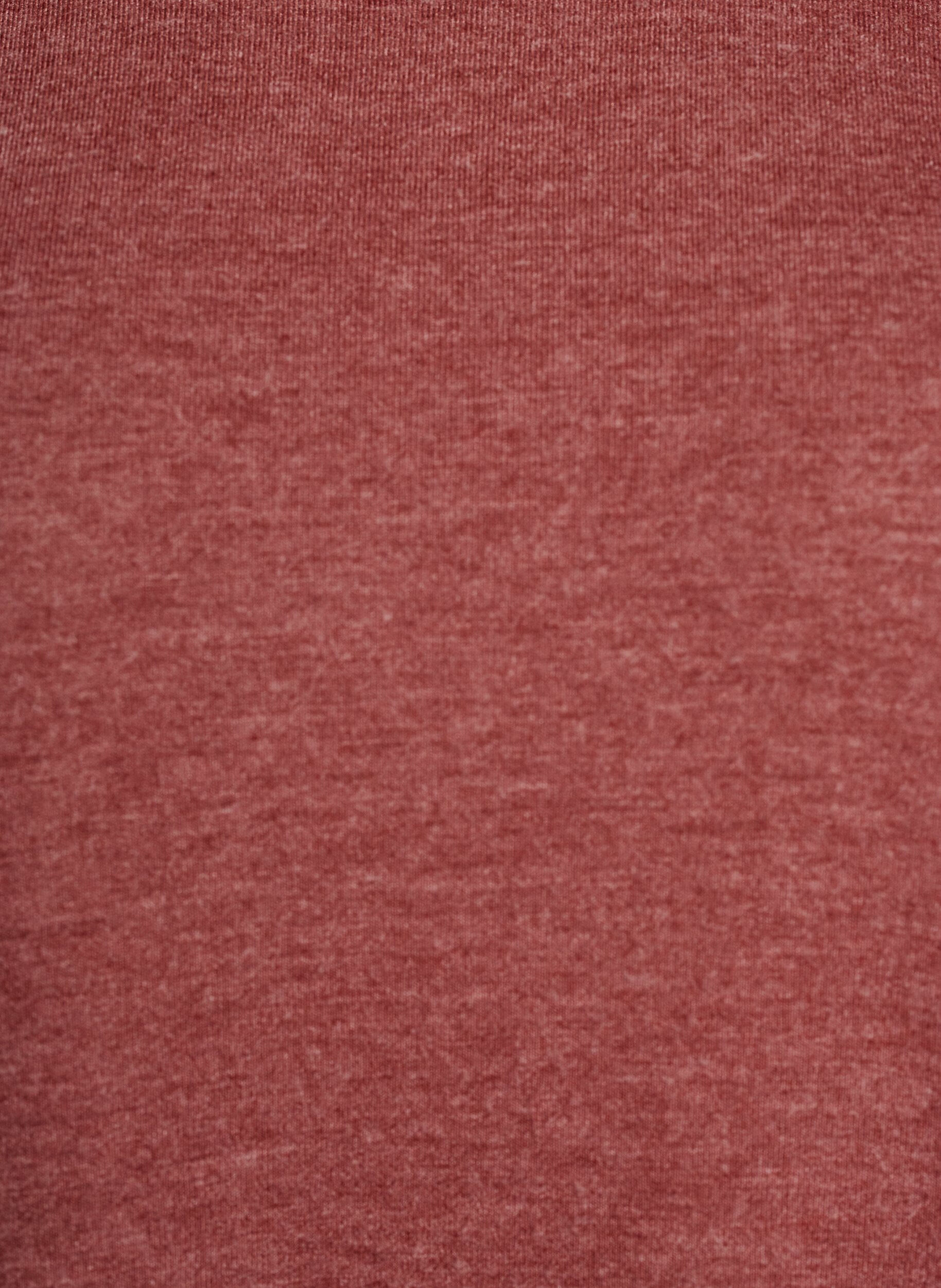 ZizziBluse aus Jersey mit 3/4-&Auml;rmeln, Rot, Packshot image number 2