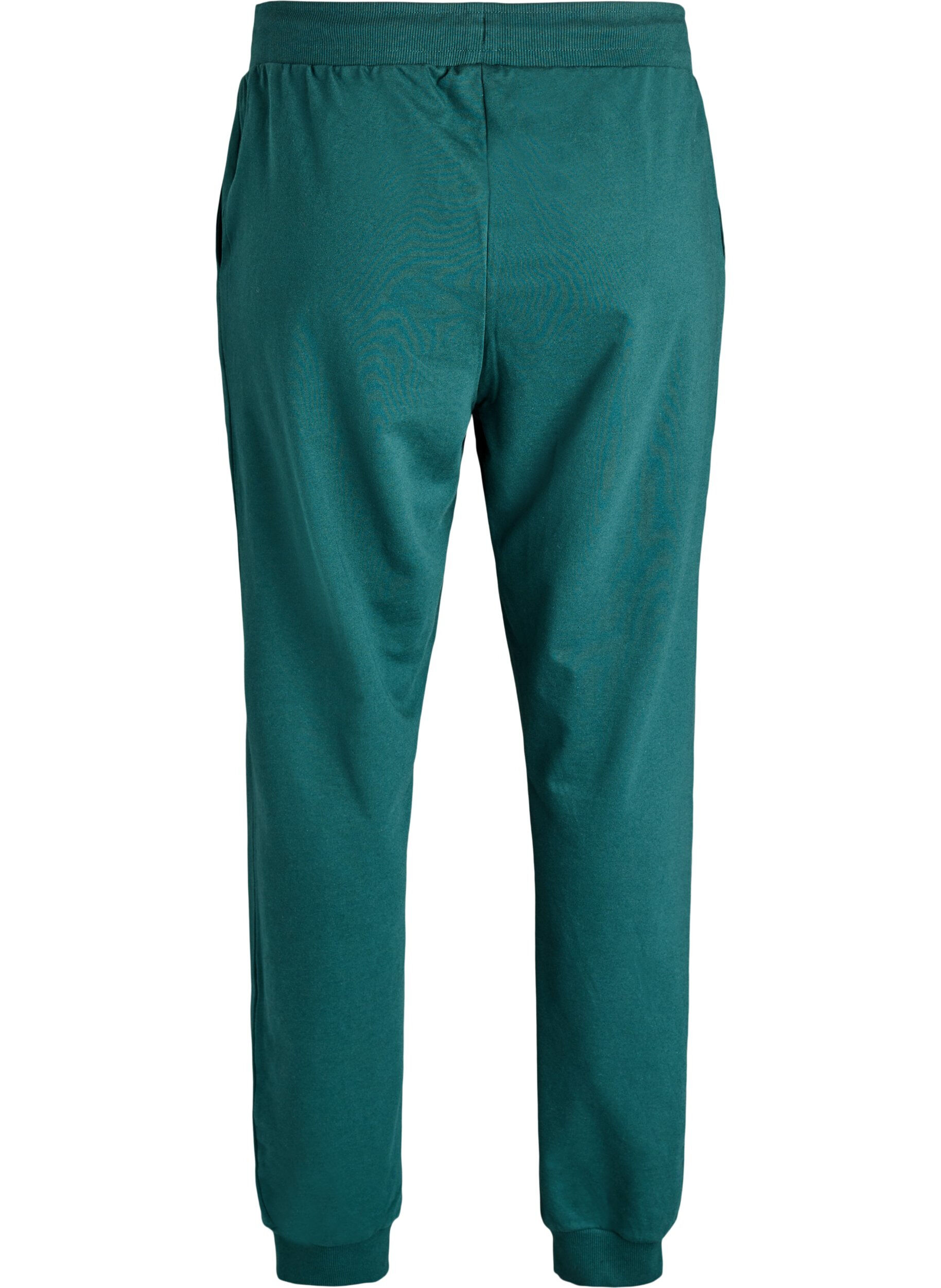 ZizziHoch taillierte Sweatpants aus Baumwolle, Gr&uuml;n, Packshot image number 1