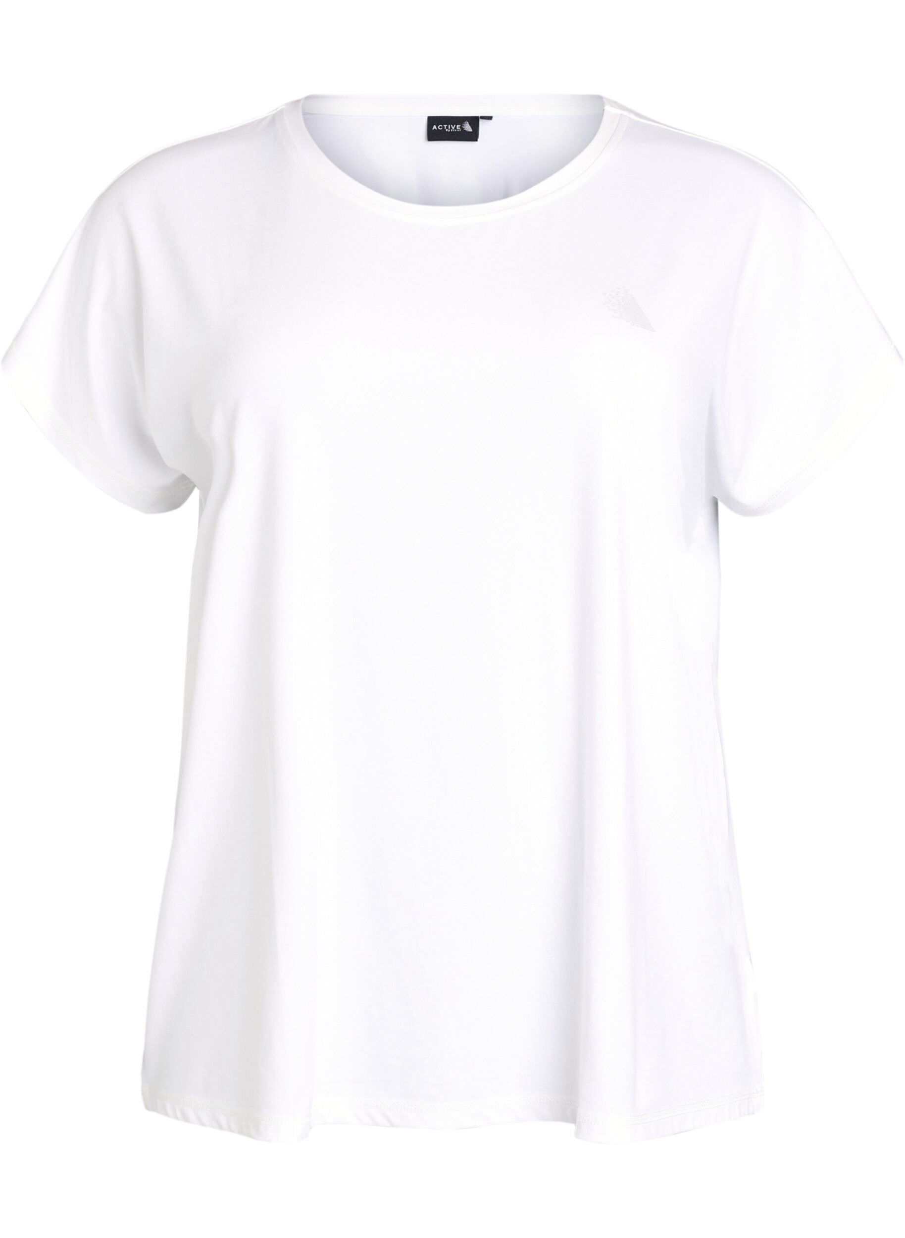 Unifarbenes T-Shirt f&uuml;rs Training