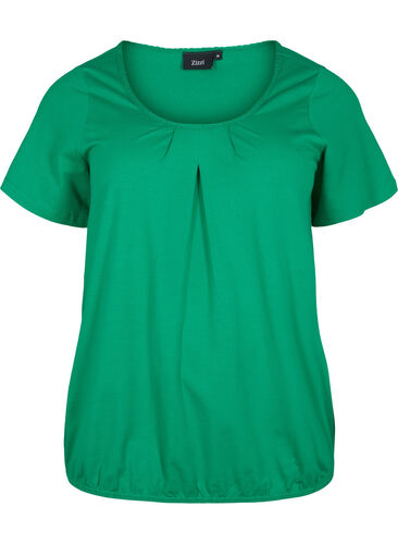 Kurzärmeliges T-Shirt aus Baumwolle, Jolly Green, Packshot image number 0