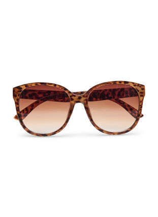 Sonnenbrille mit Muster, Brown Turtle, Packshot image number 0