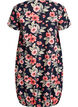 Kurz&auml;rmliges Baumwollkleid mit Print, Blau, Packshot image number 1