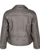 Lederjacke aus Kunstleder im Used-Look, Dark Grey Wash, Packshot image number 1