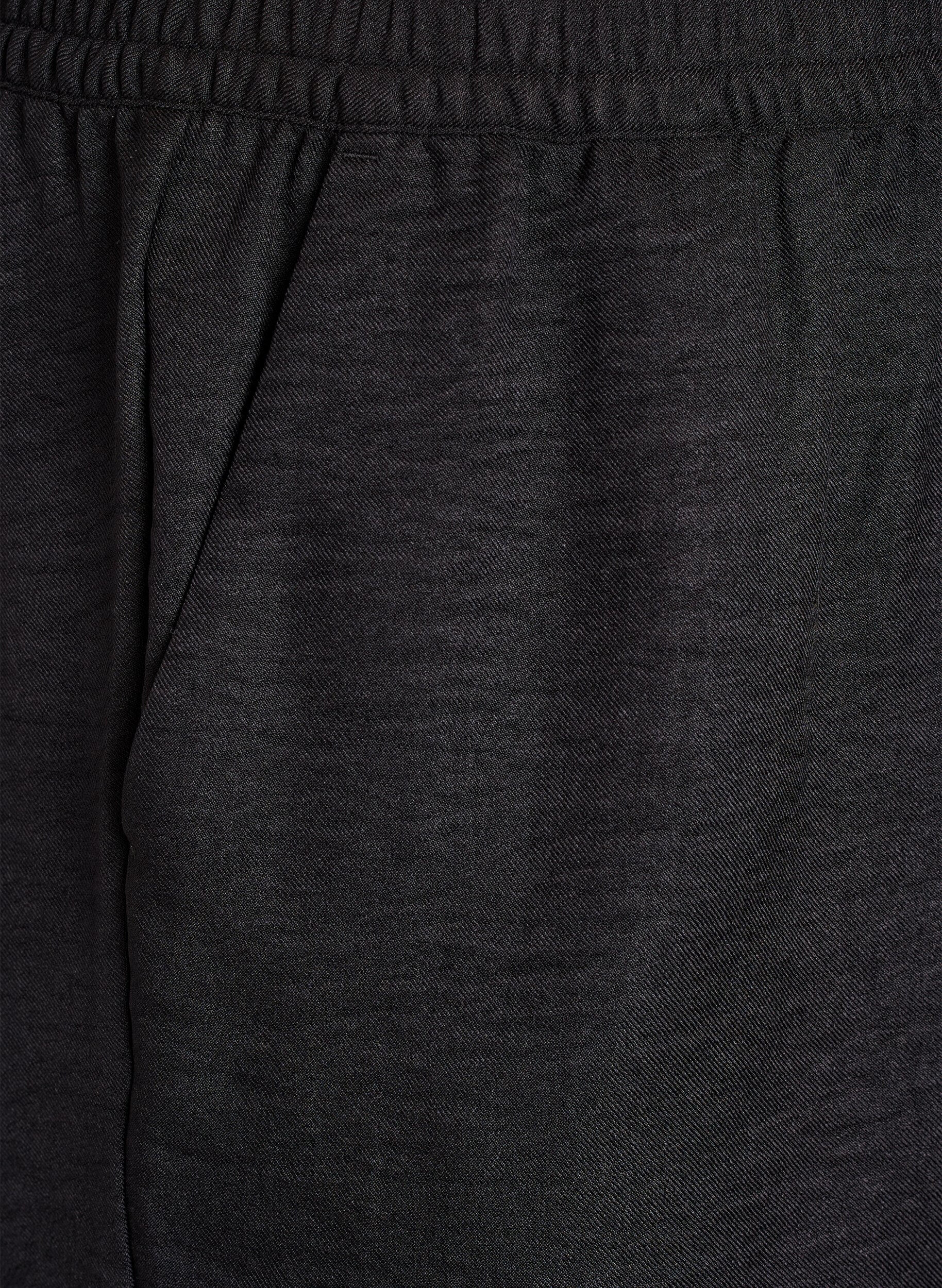 ZizziShorts mit Taschen und hoher Taille, Schwarz, Packshot image number 2