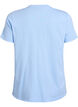 Basic-T-Shirt aus Baumwolle mit Rundhalsausschnitt, Blau, Packshot image number 1