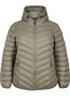 Leichte Steppjacke mit Kapuze, Braun, Packshot image number 0