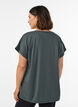 Lockeres Trainings-T-Shirt mit V-Ausschnitt, Gr&uuml;n, Model image number 2