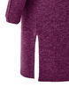 Langärmeliges Kleid aus Rippstrick, Potent Purple Mel., Packshot image number 2