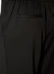 Lockere Hose aus Jersey mit hoher Taille, Schwarz, Packshot image number 3