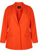 Klassischer Blazer mit Knopfverschluss, Orange.com, Packshot image number 0