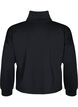 Sweatshirt aus Modalmischung mit hohem Halsausschnitt, Black, Packshot image number 1