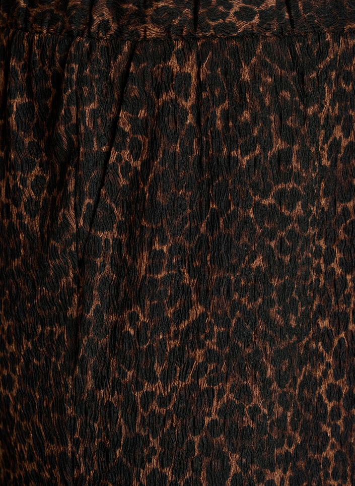 Hose mit Wellenstruktur, Braun, Packshot image number 2